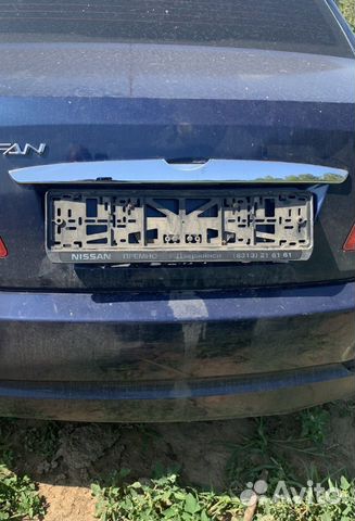 Хром крышка багажника лифан бриз