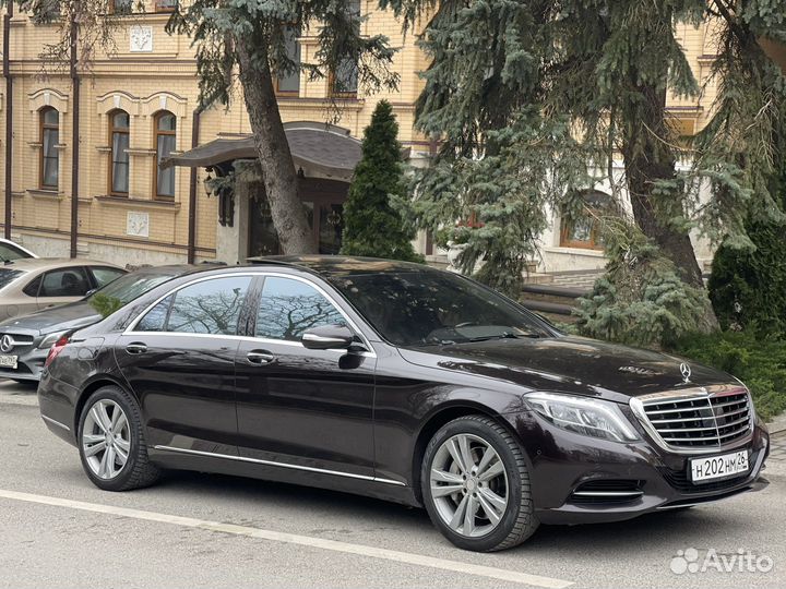 Обвес на S class w222