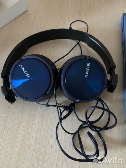 Наушники Sony MDR-ZX310AP blue