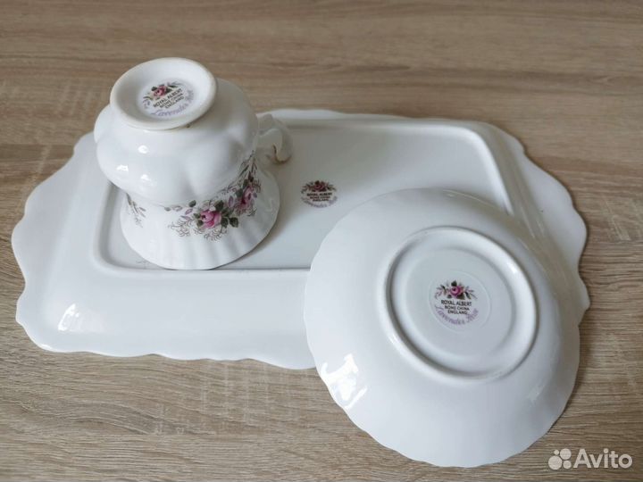 Английская чайная и кофейная пара