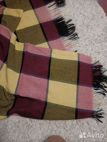 Плед шерстяной