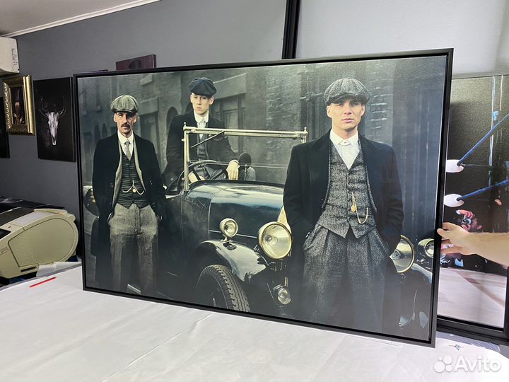 Печать больших картин на холсте