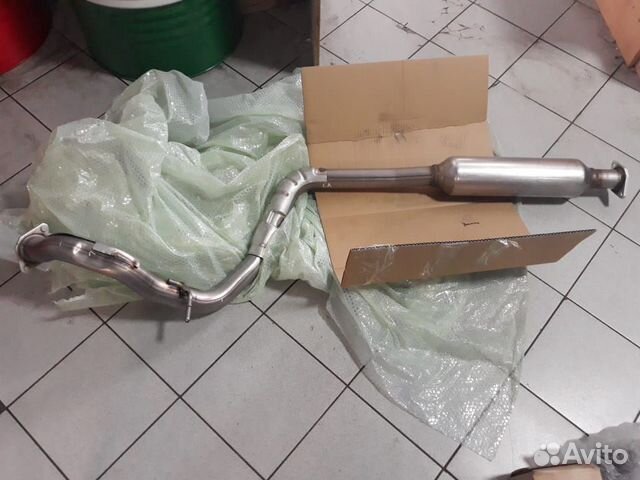 Труба глушителя средняя часть Geely Coolray