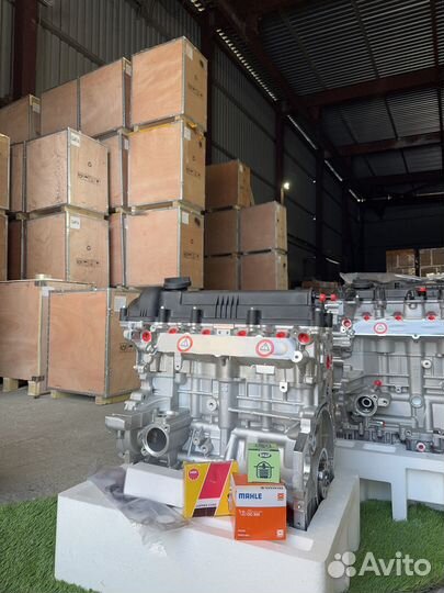 Новый двигатель(мотор) Hyundai Solaris/Kia Rio 3