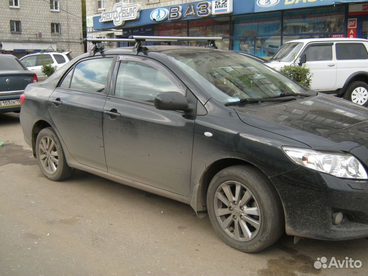 Багажник на крышу поперечин Toyota Corolla 2007-13