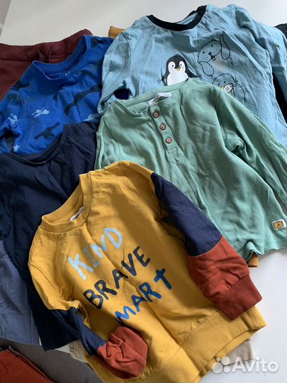Вещи пакетом на мальчика 98 104