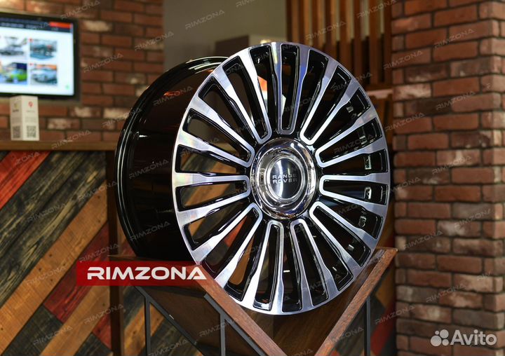 Кованые диски R22 на Range Rover Sport