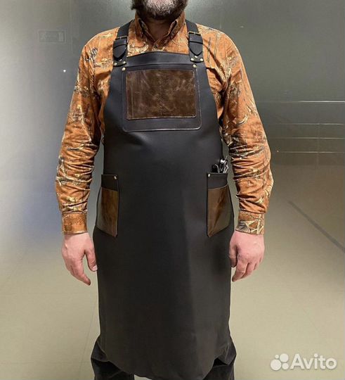 Фартуки из кожи для гриля