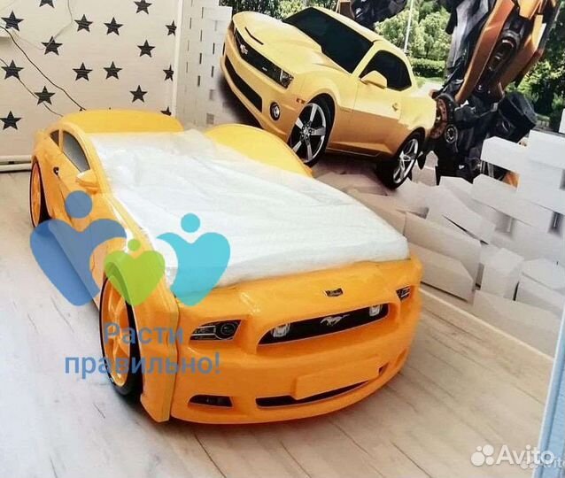 Кровать машина мустанг