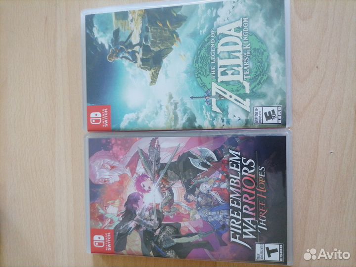 Игры для nintendo switch (zelda tears of the king)