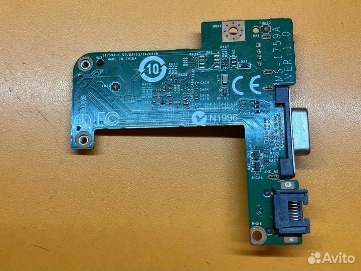 Б\У плата расширения MS-1759A для MSI GE70