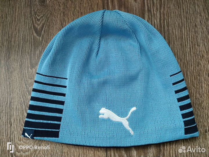 Шапка двухсторонняя Puma Manchester city
