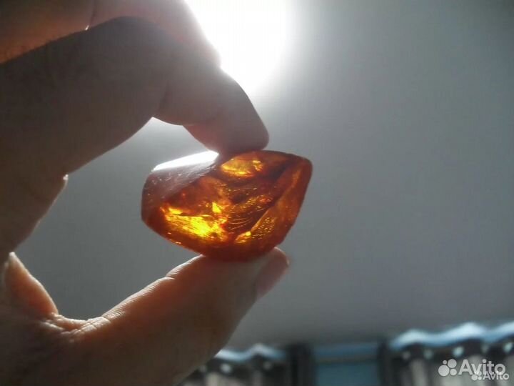 Янтарь. 2 штуки 50 грамм. Цена за всё