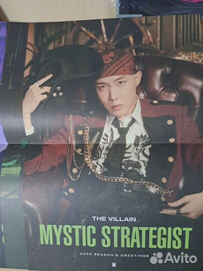 Bts season greetings 2022 набор плакатов