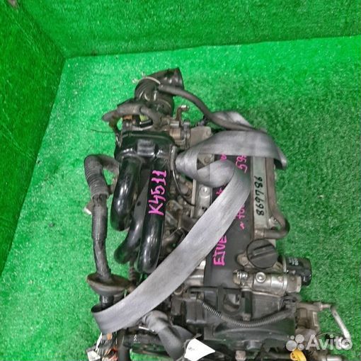 Двигатель в сборе двс toyota duet M100A EJ-VE