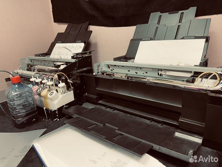 Epson L1800 DTF с мешалкой