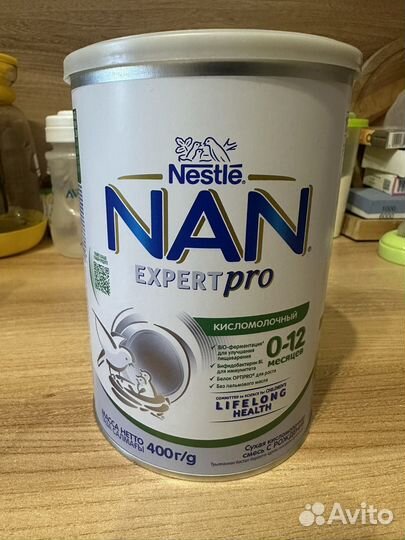 Смесь нан эксперт про кисломолочный