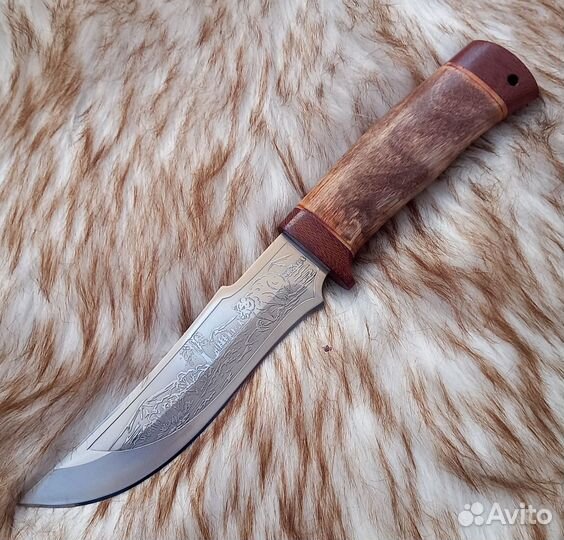 Нож туристический нс-78 Таёжник (40Х10С2М) Златоус