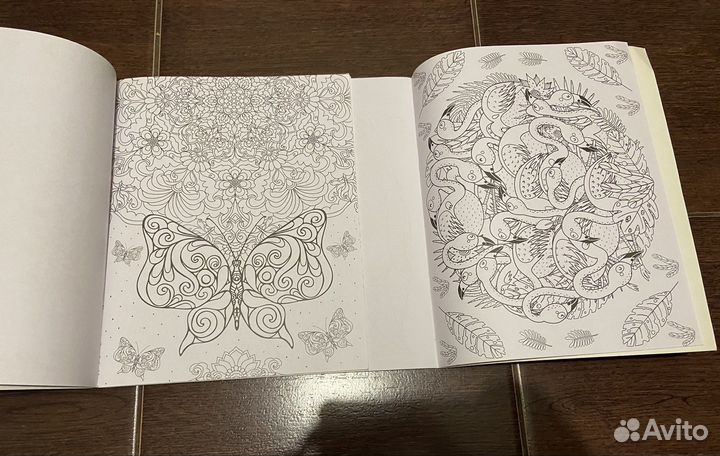 Новые раскраски антистресс
