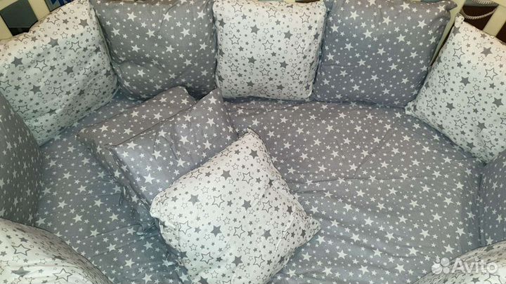 Бортики и постельное новое