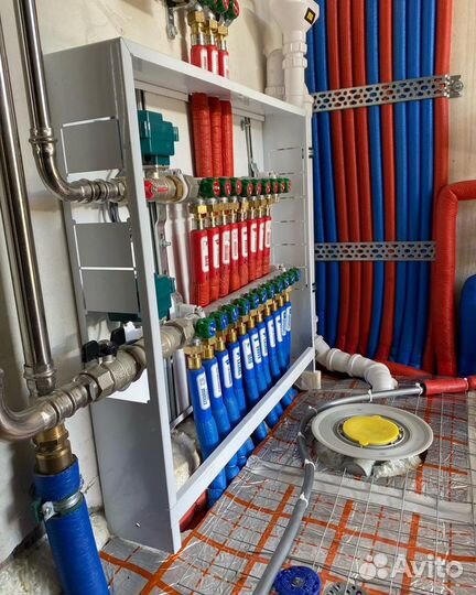 Монтаж системы отопления