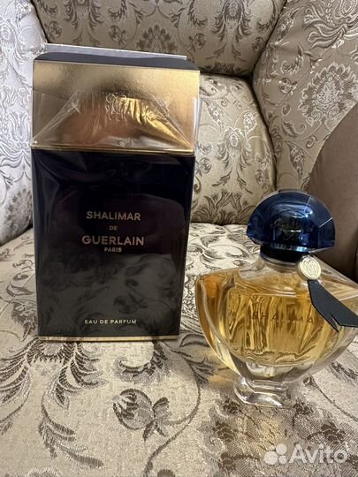 Оригинал Guerlain shalimar целый флакон