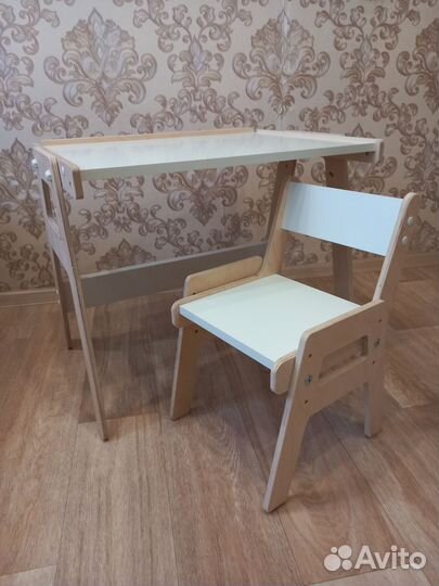 Стол и стул растущий детский