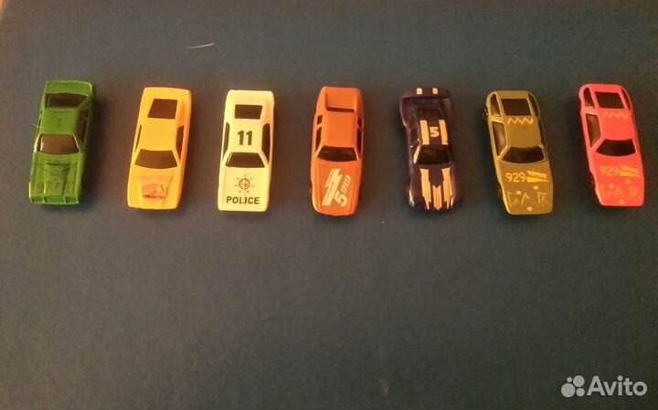 Машинки металлические