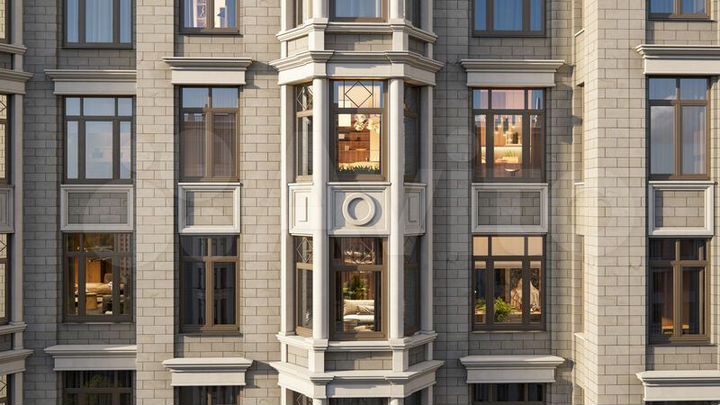 2-к. квартира, 77,6 м², 20/26 эт.