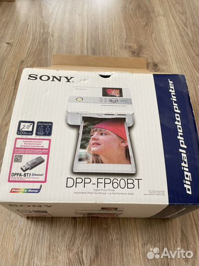 Фотопринтер sony