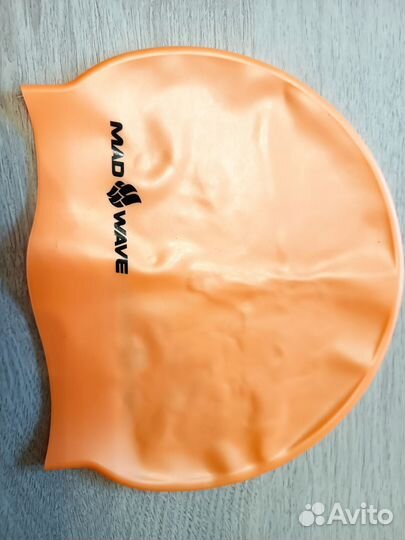 Шапочка для плавания mad wave