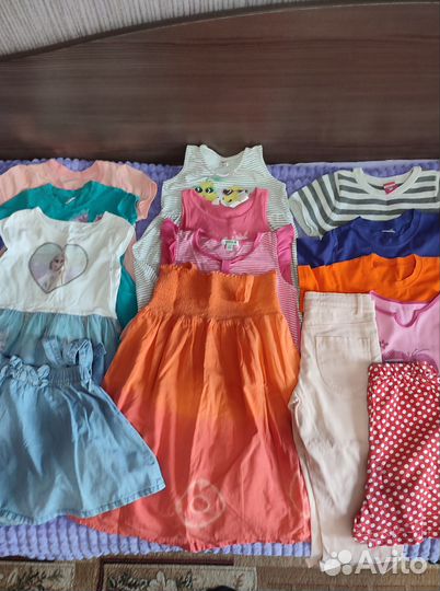 Вещи пакетом для девочки 104