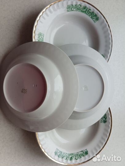 Тарелки для первых и вторых блюд