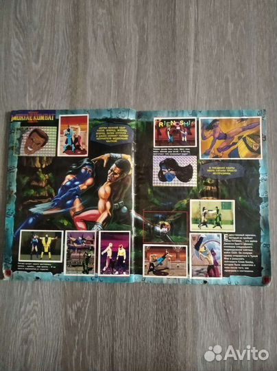 Альбом с наклейками Мортал комбат panini