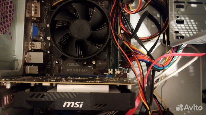 Игровой системный блок MSI GeForce GTX 1050ti 4 gb