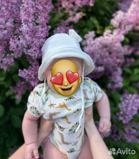 Панама для малыша мальчика девочки 40-42