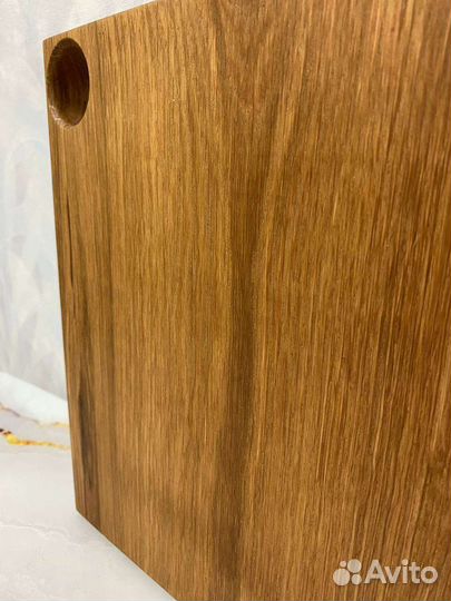 Доска разделочная дубовая + поднос из дуба