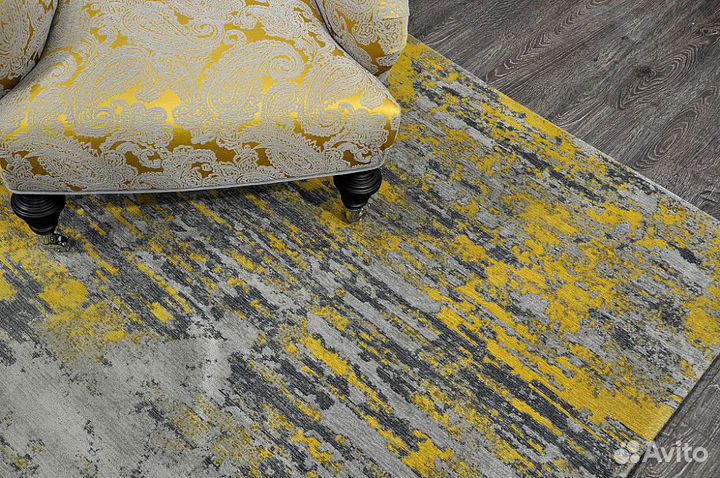 Ковер турецкий Chillout sulphur 1.6*2.3 м