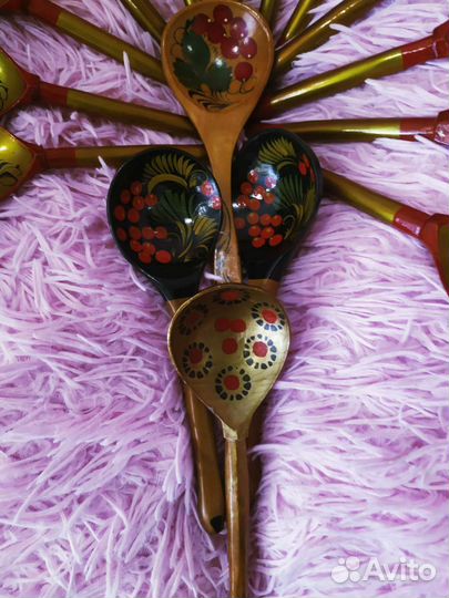 Ложки деревянные СССР