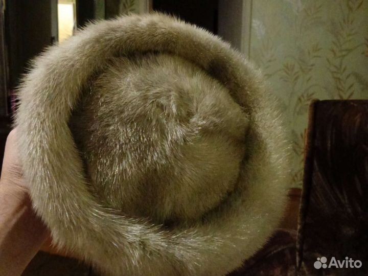 Шапка норковая женская