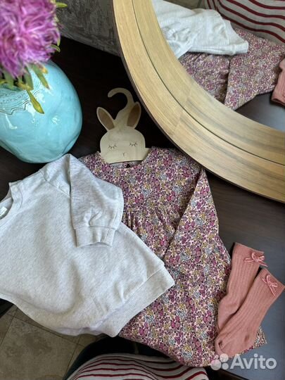 Одежда для девочки 74 next, hm, zara
