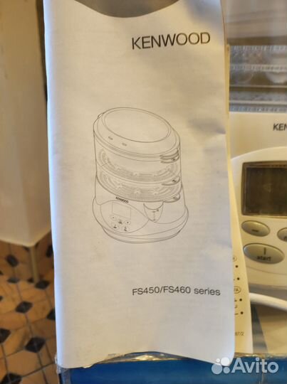 Пароварка kenwood новая