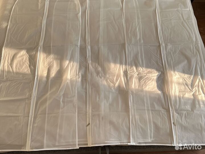 Чехол для одежды на молнии 5 шт 60Х140