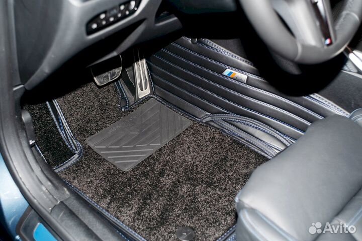 3D коврики из экокожи