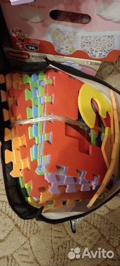 Детский коврик из пазлов