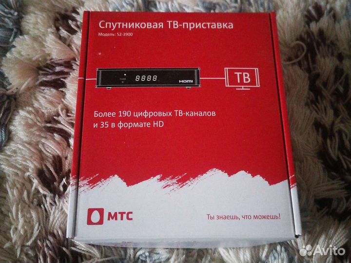 Спутниковое тв приставка МТС