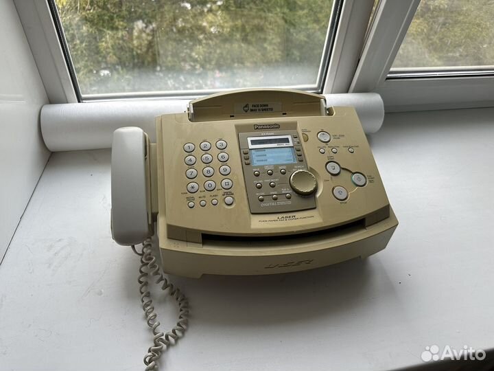 Факс panasonic kx-fl523