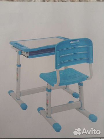 Комплект стол и стул детский растущий