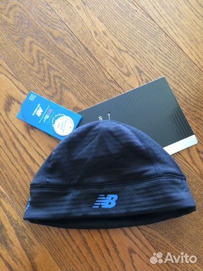 Шапка перчатки бег New Balance