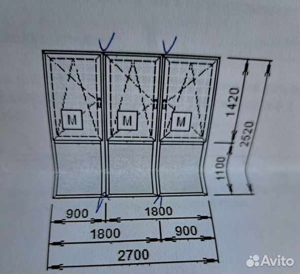 Окна пластиковые панорамные